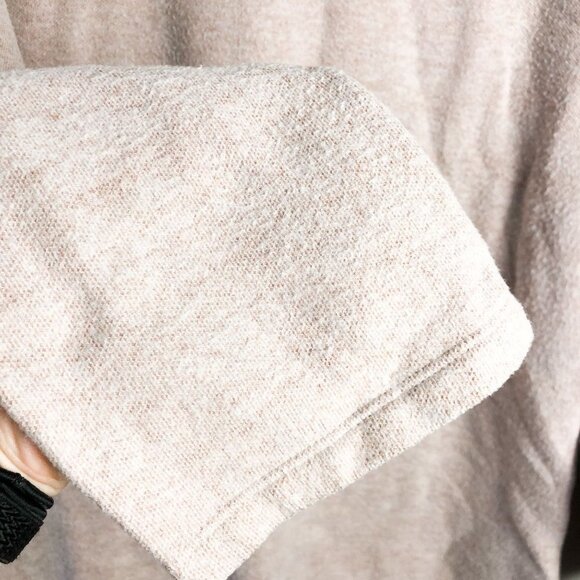 Zara Tan Crewneck Boxy Fit Sweater Small - Picture 5 of 8